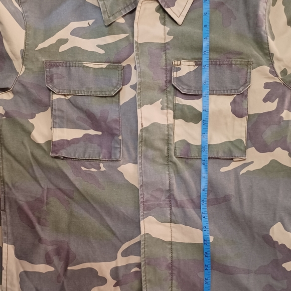 An Arrow Blue Jeans Co. Camouflage Army Military Hunting Field Jacket - Picture 14 of 16